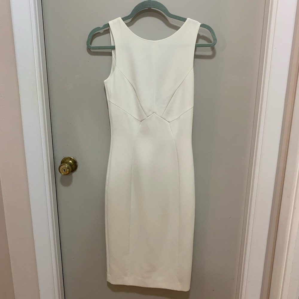 H&M midi fitted dress